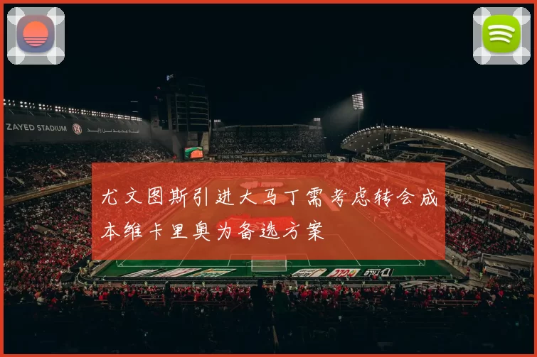 尤文图斯引进大马丁需考虑转会成本维卡里奥为备选方案